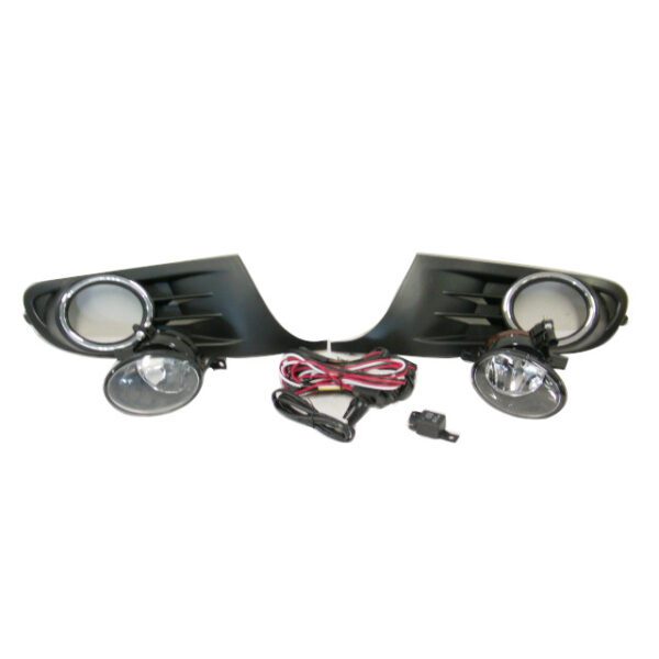 VW Golt 6 fog lamp / spotlights with grilles set