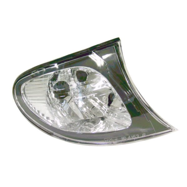 BMW 3 Series E46 corner light clear/black right side 2001 - 2004
