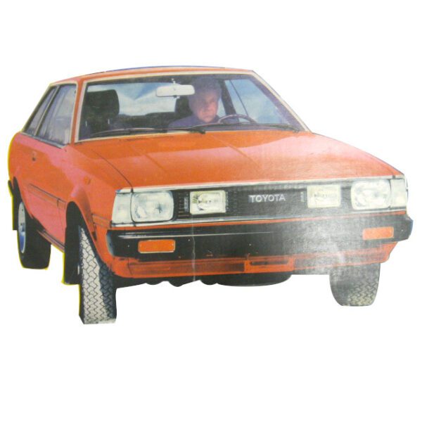 Toyota Corolla KE70 / KE75 front grill with spotlights - Image 2