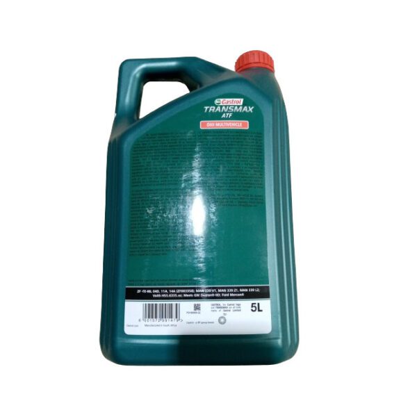 Castrol Transmax ATF DXII automatic gearbox oil 5l - Image 2