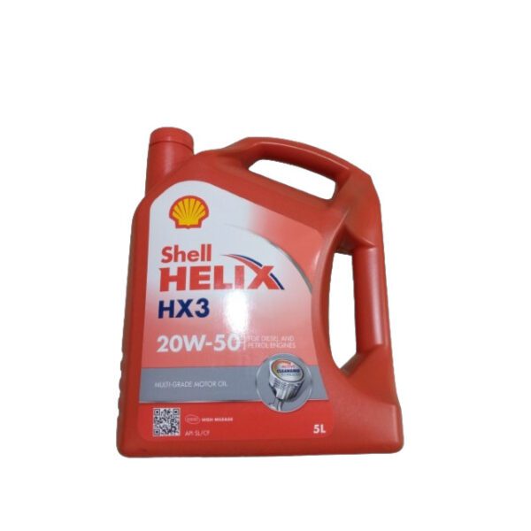 Shell Helix HX3 20W-50 engine oil 5l