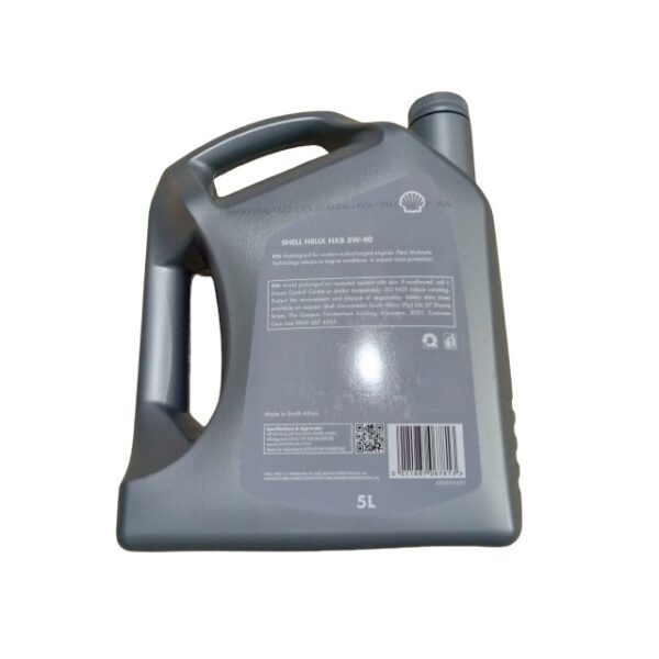 Shell Helix HX8 5W-40 engine oil 5l - Image 2