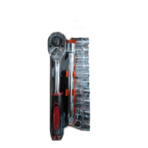 Chrome Vanadium steel 3/8 inch socket wrench set