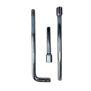 Chrome Vanadium steel 3PCS 1/2in drive extension bar set